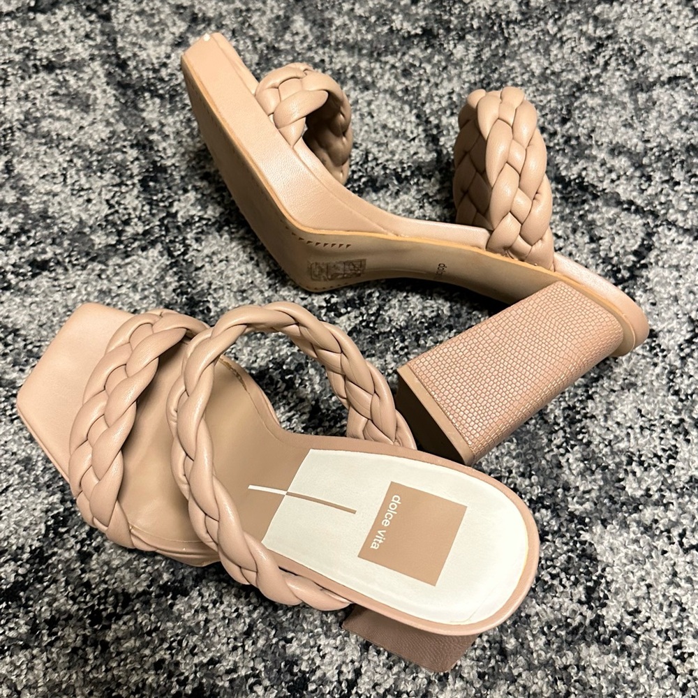 Dolce Vita Ashby Braided Heel Sandals